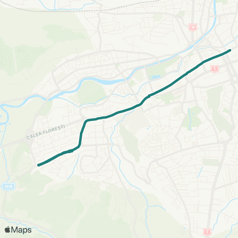 CTP Cluj CURSA SPECIALA map