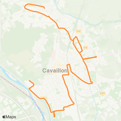 CmonBus Scolaire Ligne 3 map