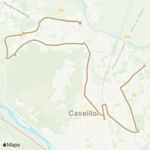 CmonBus Saint-Jacques / Route de Lagnes map