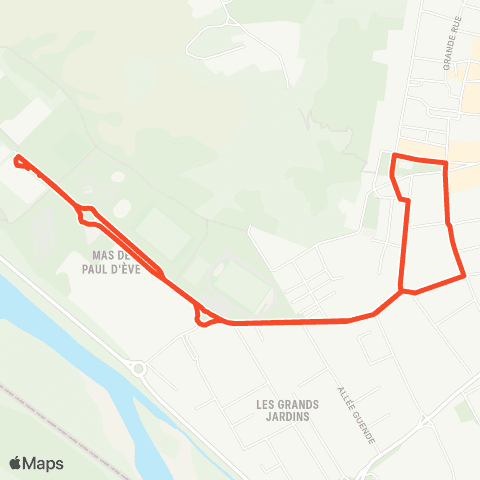 CmonBus Navette Festivité map