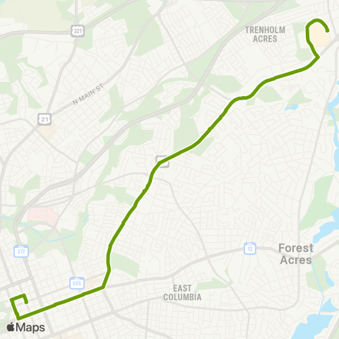 The Comet Two Notch map