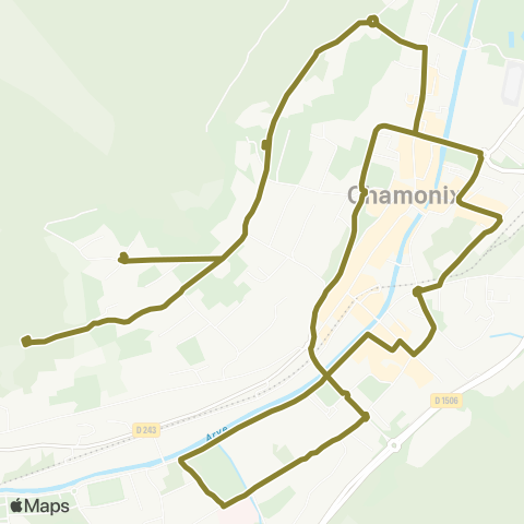 Chamonix Mobilité Chamonix S. / Gare Chamonix / Chamonix S. map