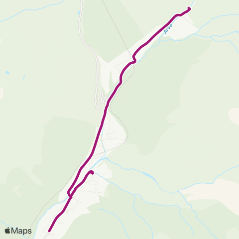Chamonix Mobilité Les Iles Grassonnets / Le Tour map
