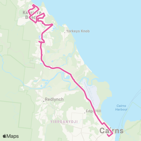 Kinetic City - Kewarra Beach map