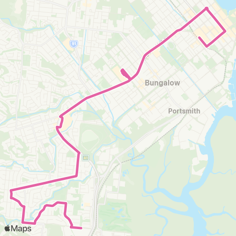 Kinetic City - Woree via Bayview Heights map