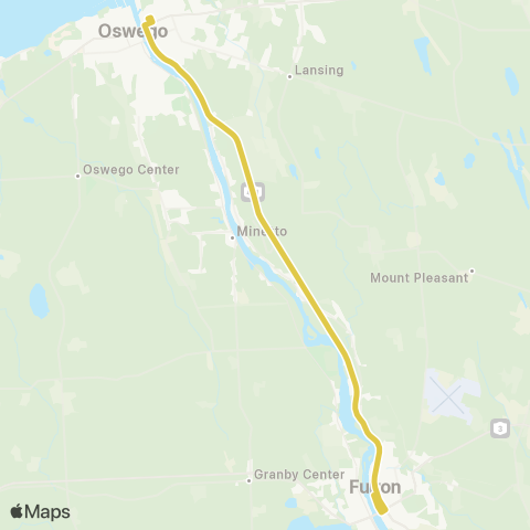 Centro Oswego Oswego - Syracuse map