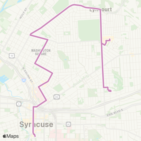 Centro Syracuse Court St map