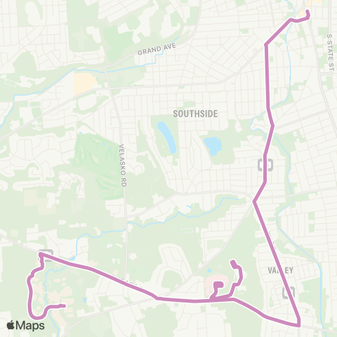 Centro Syracuse South Ave map