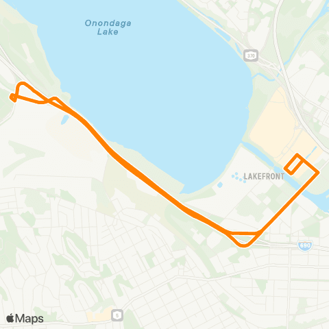 Centro Syracuse Destiny USA map