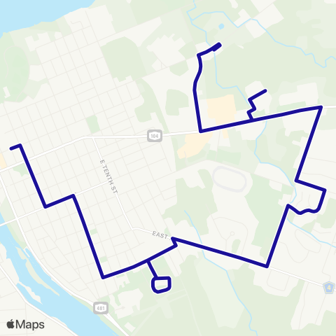 Centro Oswego Brandonwood East map