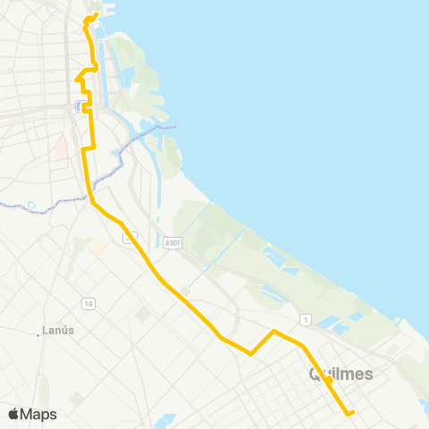 Ciudad de Buenos Aires Linea 22 S.A. map