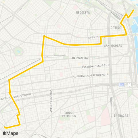 Ciudad de Buenos Aires 17 de Agosto S.A. map