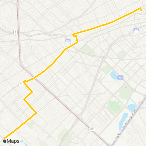 Ciudad de Buenos Aires Buenos Aires Bus Sociedad Anonima map