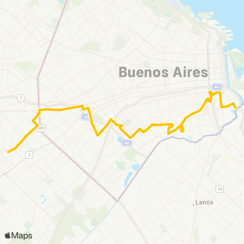 Ciudad de Buenos Aires Union Transportistas de Empresas Sa map