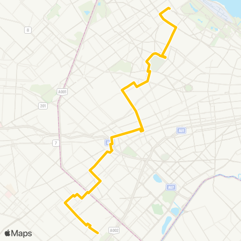 Ciudad de Buenos Aires Bernardino Rivadavia S.A.T.A. map