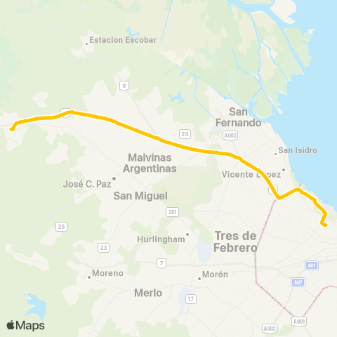 Ciudad de Buenos Aires Transportes Atlantida S.A.C. map