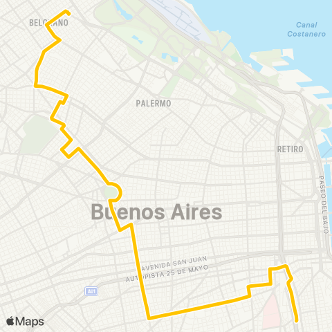 Ciudad de Buenos Aires La Nueva Metropol S.A. map