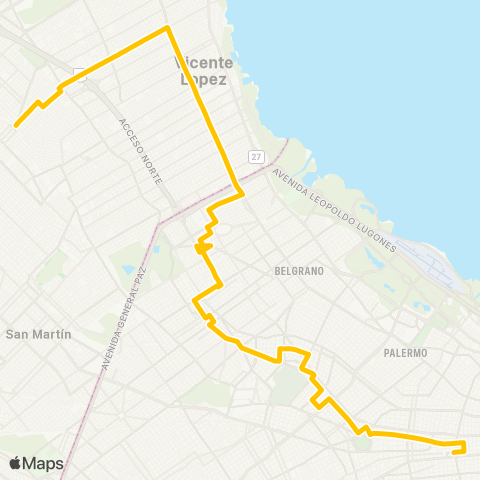 Ciudad de Buenos Aires Linea 71 S.A. map