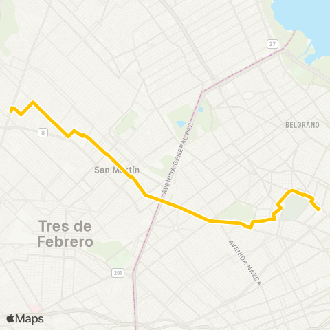 Ciudad de Buenos Aires Los Constituyentes S.A.T. map