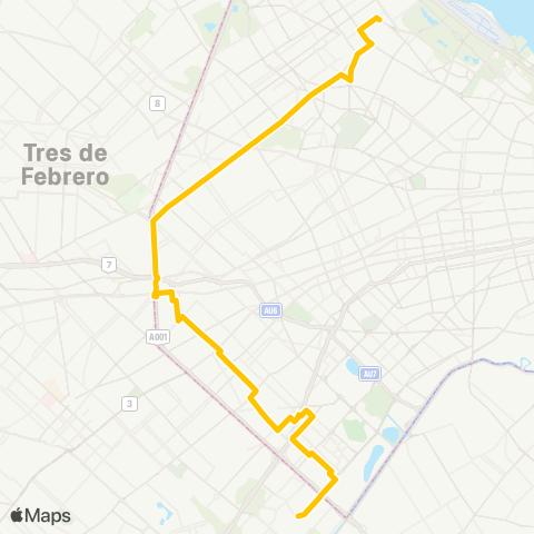 Ciudad de Buenos Aires Transportes Nueva Chicago C.I.S.A. map