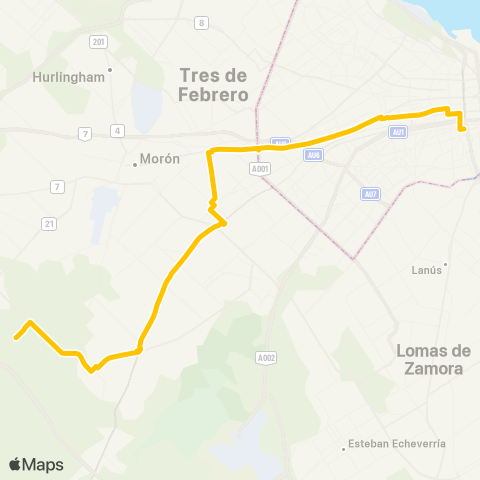 Ciudad de Buenos Aires Transporte Ideal San Justo S.A. map