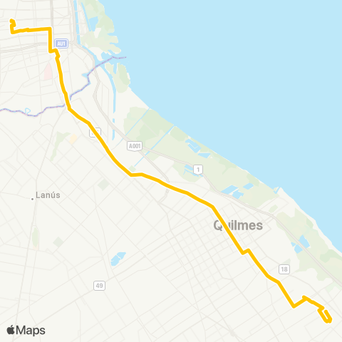 Ciudad de Buenos Aires Expreso Quilmes S.A. map