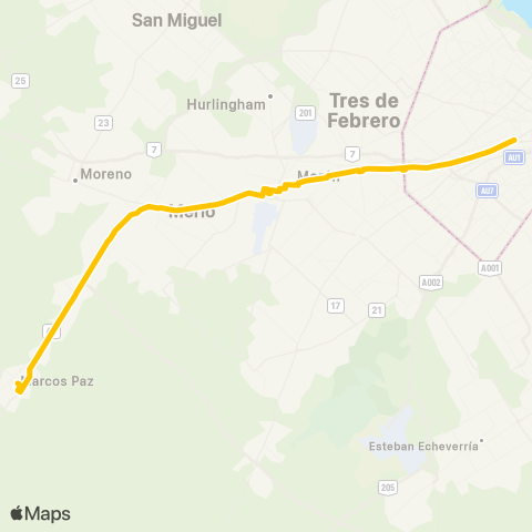 Ciudad de Buenos Aires Sargento Cabral S.A.De Transporte map