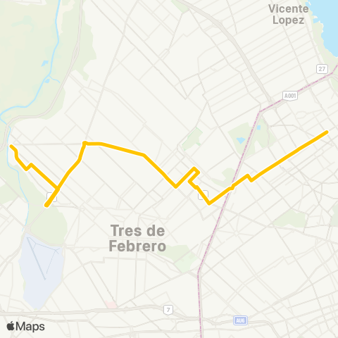 Ciudad de Buenos Aires Transporte Escalada S.A.T. map