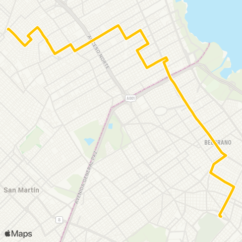 Ciudad de Buenos Aires Ersa Urbano map