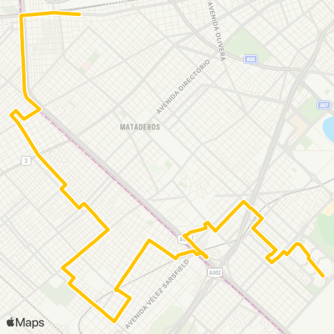 Ciudad de Buenos Aires Transporte Ideal San Justo S.A. map