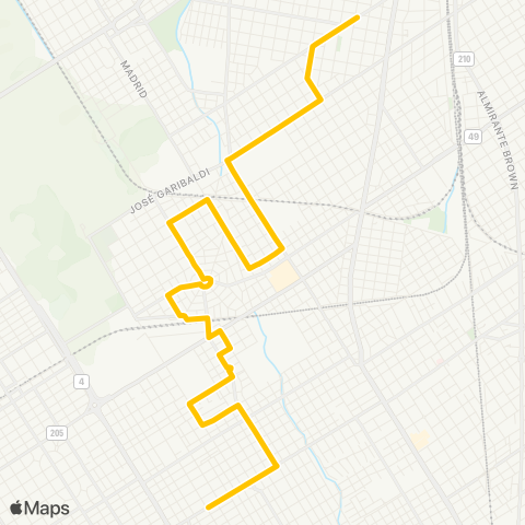 Municipios (Provincia de BA) Yitos S.A. map