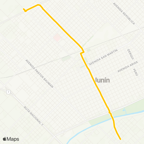 Municipios (Provincia de BA) Transporte 8 de Octubre S.A. map