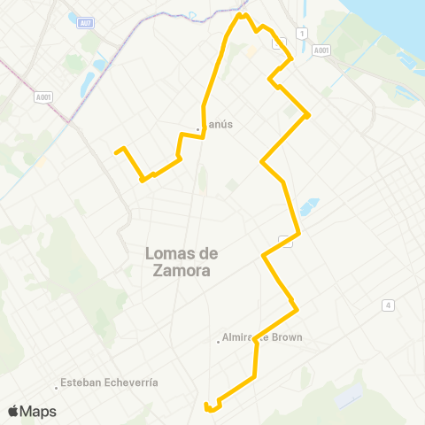 Provincia de Buenos Aires General Tomas Guido S.A.C.I.F. map