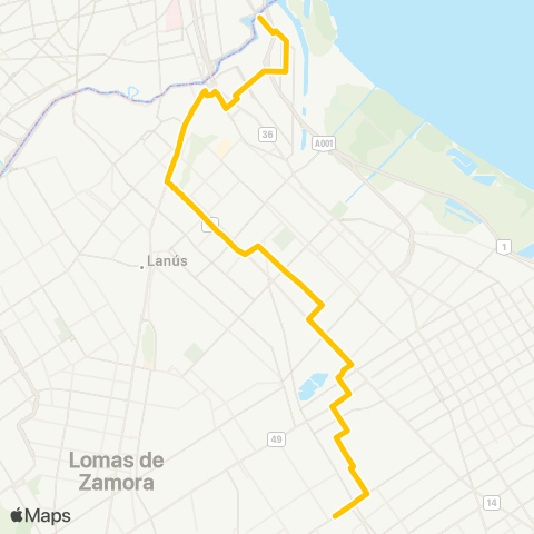 Provincia de Buenos Aires General Tomas Guido S.A.C.I.F. map