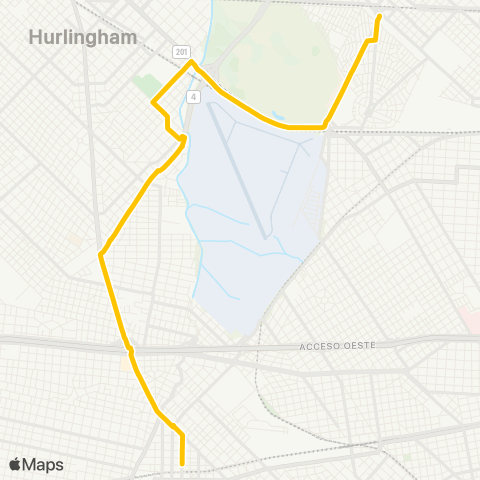 Provincia de Buenos Aires Empresa del Oeste Sat map