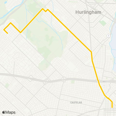 Provincia de Buenos Aires Empresa del Oeste Sat map