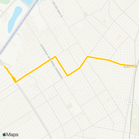Provincia de Buenos Aires Micro Omnibus Avenida S.A. map