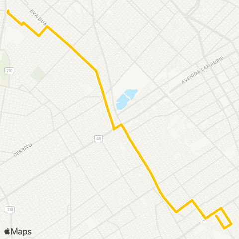 Provincia de Buenos Aires Transportes Automotores Lanus Este S.A. map