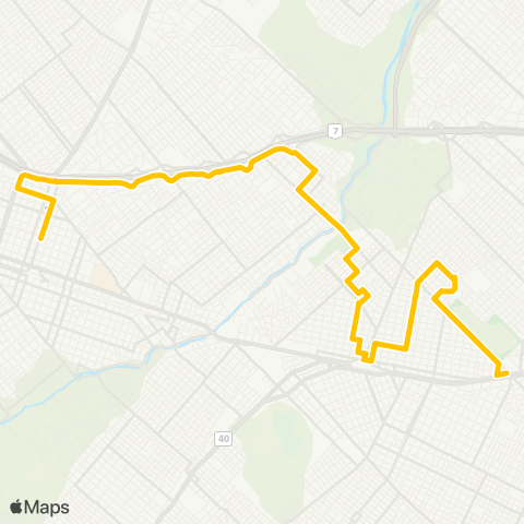 Provincia de Buenos Aires Transportes la Perlita S.A. map