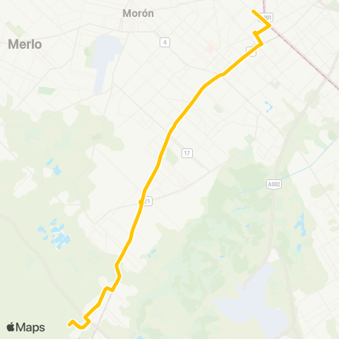 Provincia de Buenos Aires Almafuerte Empresa de Transporte S.A.C.I map