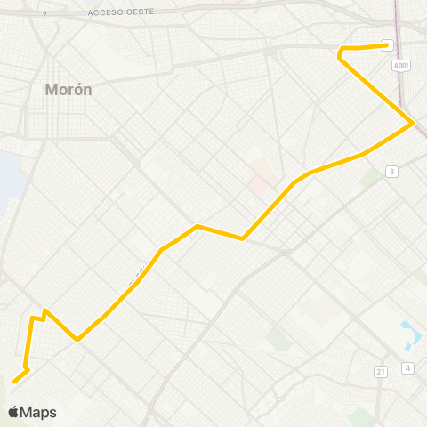Provincia de Buenos Aires Almafuerte Empresa de Transporte S.A.C.I map