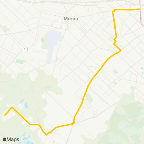 Provincia de Buenos Aires Transporte Ideal San Justo S.A. map