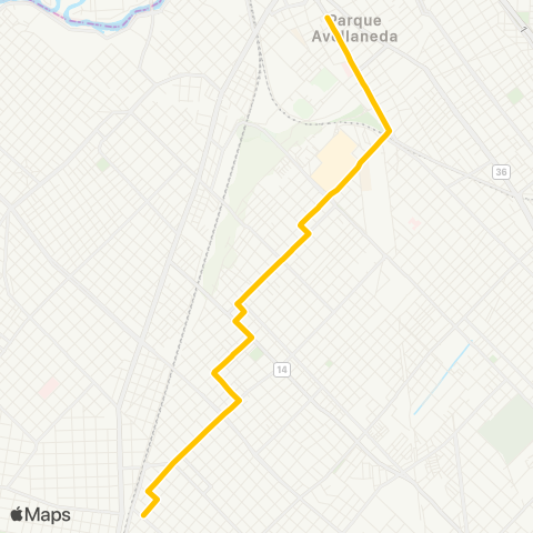 Provincia de Buenos Aires Transportes Automotores Riachuelo S.A. map