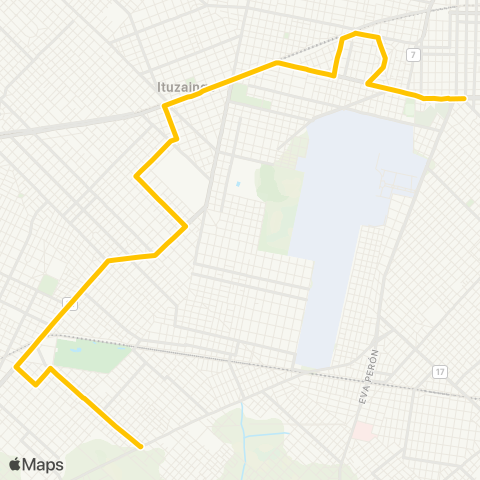 Provincia de Buenos Aires Microomnibus Saavedra S.A.T.A.C.I. map