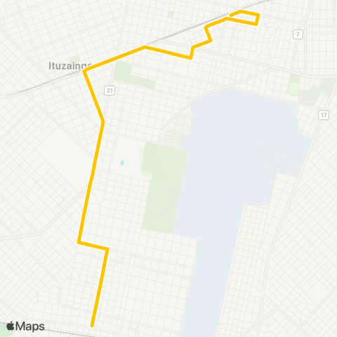 Provincia de Buenos Aires Microomnibus Saavedra S.A.T.A.C.I. map