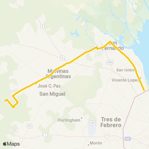 Provincia de Buenos Aires La Nueva Metropol S.A. map