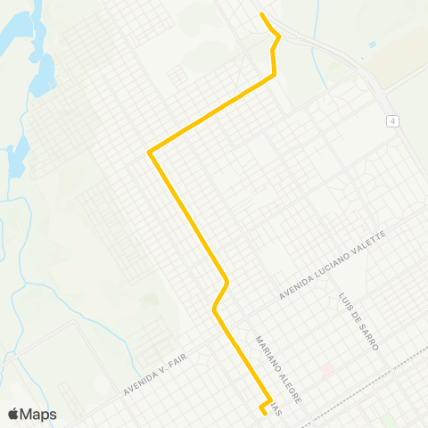 Provincia de Buenos Aires Expreso Lomas S.A. map