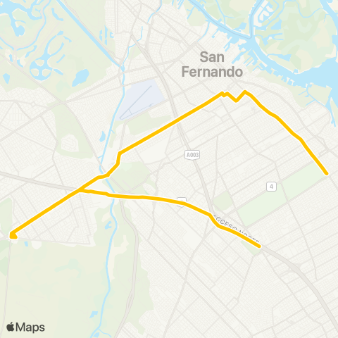 Provincia de Buenos Aires Empresa Ciudad de San Fernando Sa map