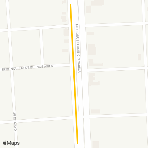 Provincia de Buenos Aires Transportes San Juan Bautista S.A. map