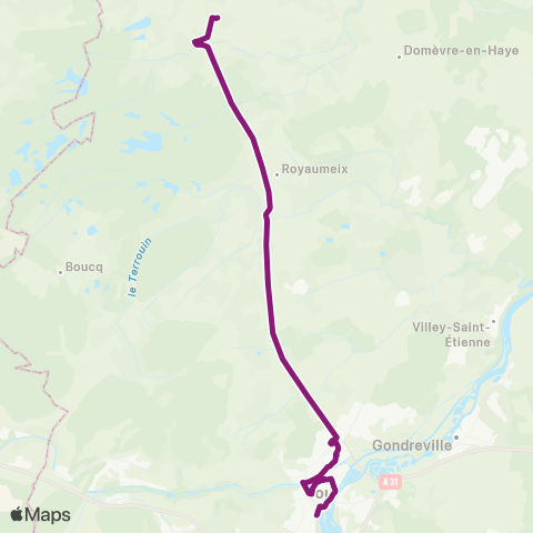 Colibri Grosrouvres - Valcourt map